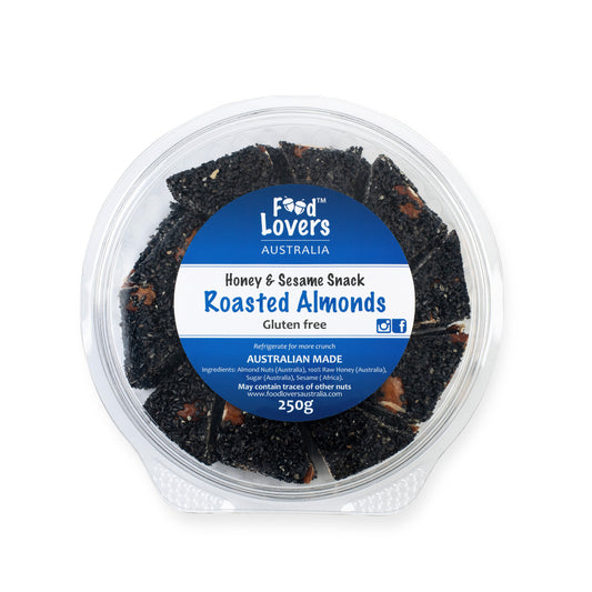 Premium Sesame Snack | Roasted Almonds
